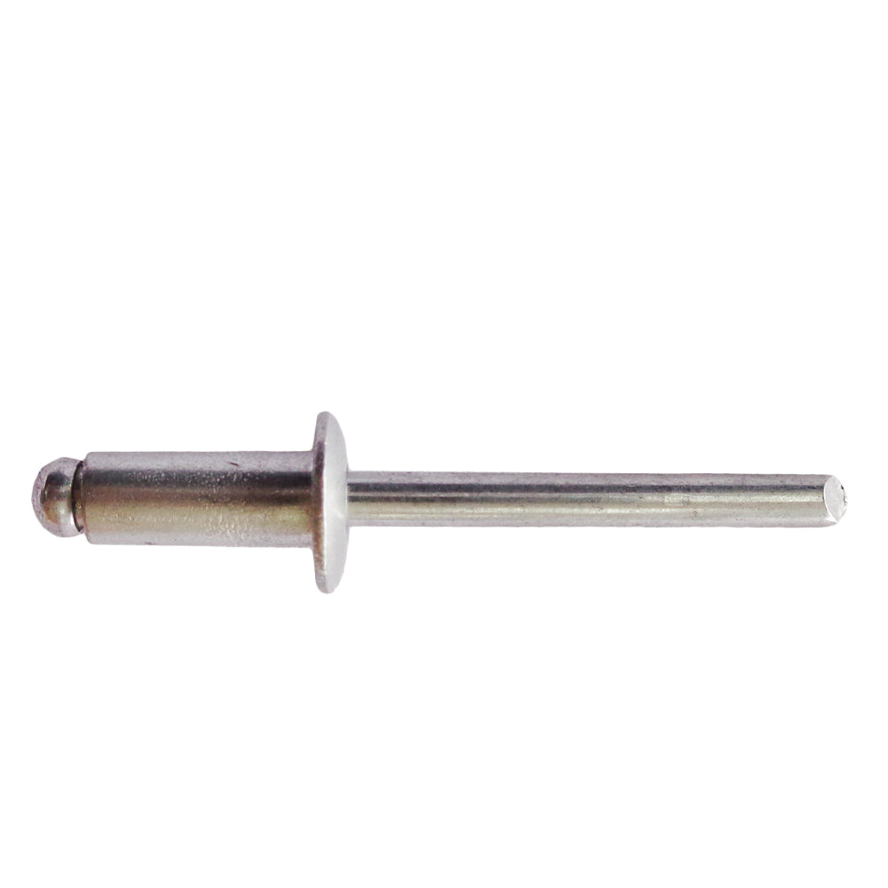 REMACHE CIEGO DE ALUMINIO  1/4  PULGADAS DE ESPESOR X 0.625 PULGADAS ALTO DE CABEZA