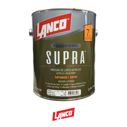 PINTURA BASE PARED SUPRA SATIN ACCENT GL VA3684-4 LANCO