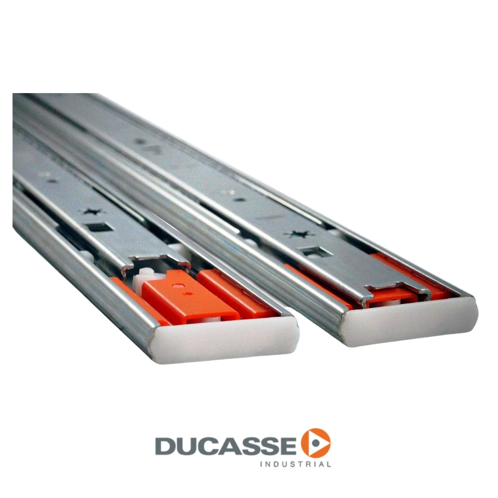 CORREDERA TELESCOPICA PUSH 500MM (ZN) DUCASSE