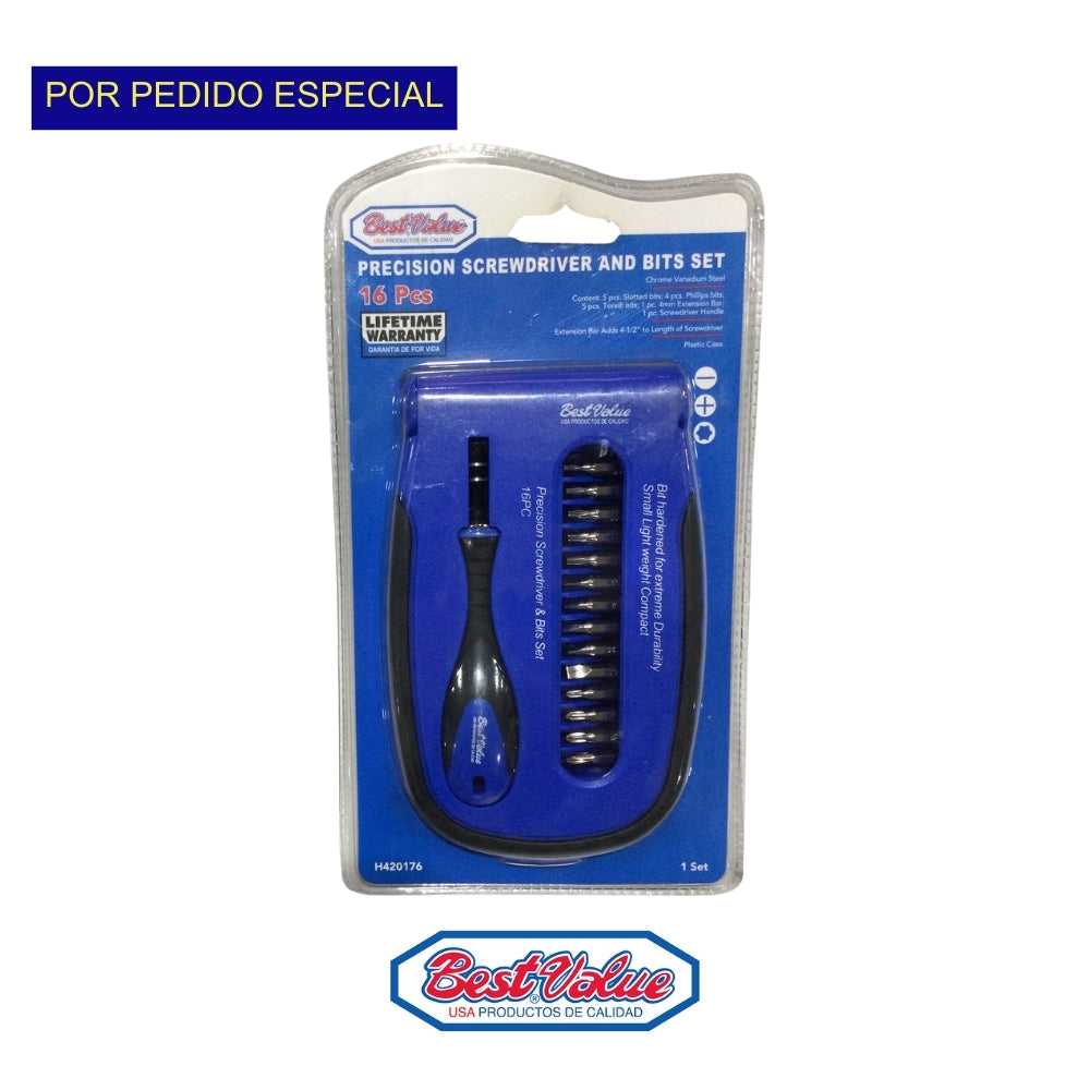 JUEGO DE DESTORNILLADORES DE PRECISION BV H420176