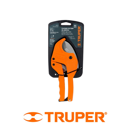 TIJERA PARA CORTAR TUBO DE PVC Y CPVC 1 5/8 PULGADAS TRUPER