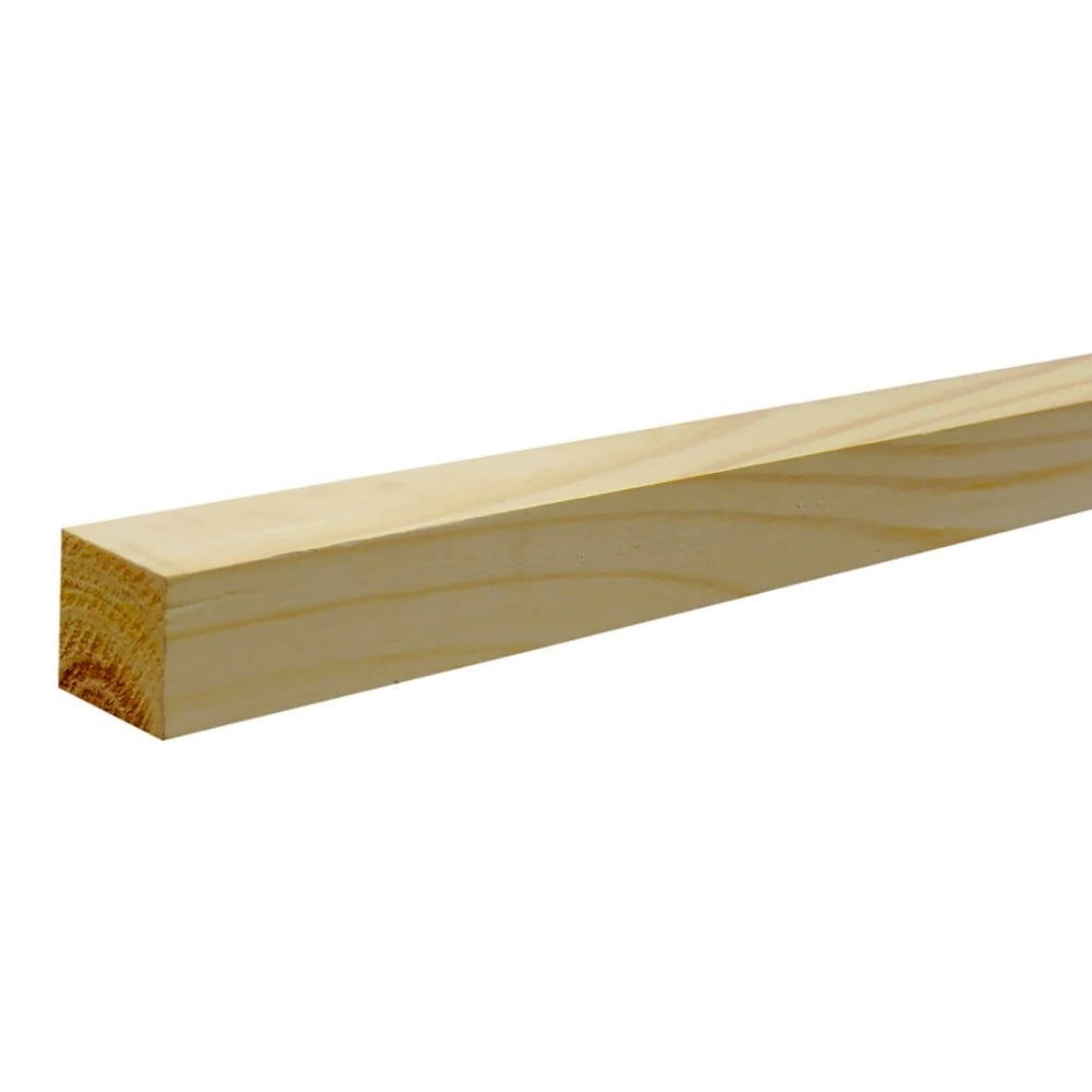 MADERA DE PINO CEPILLADA 2 PULGADAS X 2 PULGADAS X 12 PIES