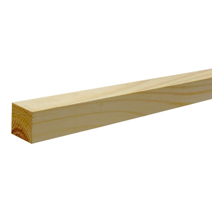 MADERA DE PINO CEPILLADA 2 PULGADAS X 2 PULGADAS X 12 PIES