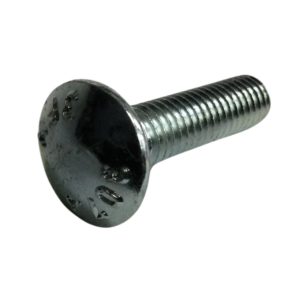 PERNO DE CARRUAJE ZINCADO ACERO GRADO 2 3/8 PULGADAS-16 x 1-1/2 PULGADAS ROSCA ESTANDAR