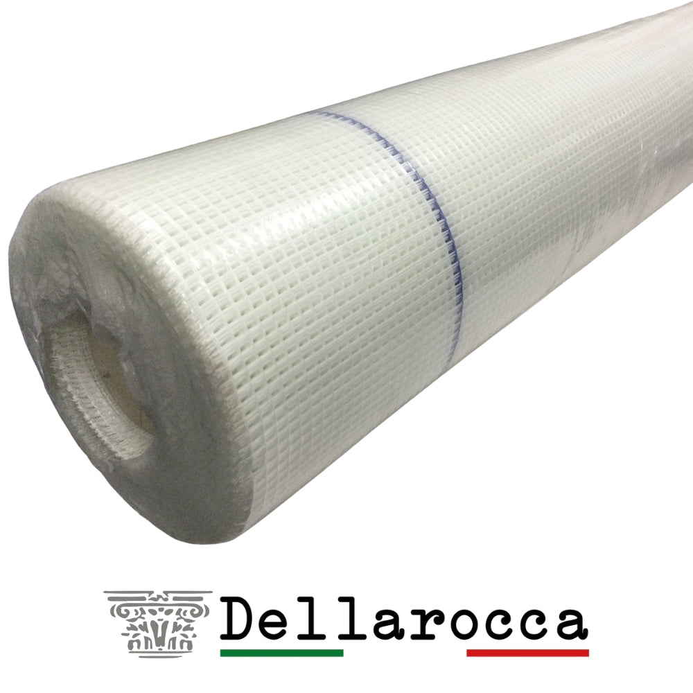 MALLA FIBRA DE VIDRIO DELLAROCCA ROLLO 50 x 1m