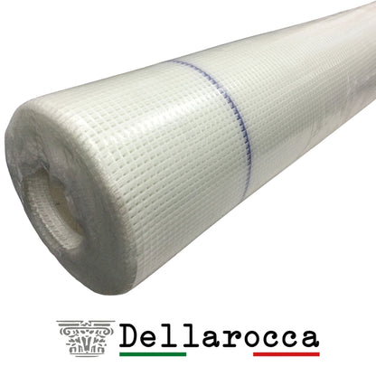 MALLA FIBRA DE VIDRIO DELLAROCCA ROLLO 50 x 1m
