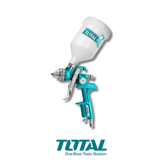 PISTOLA PARA PINTAR DE GRAVEDAD TOTAL HVLP CAPACIDAD 600CC TAT10601