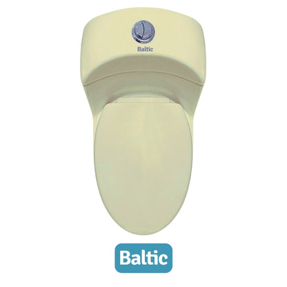 INODORO UNA PIEZA ELONGADO COLOR BEIGE BALTIC SR-1002