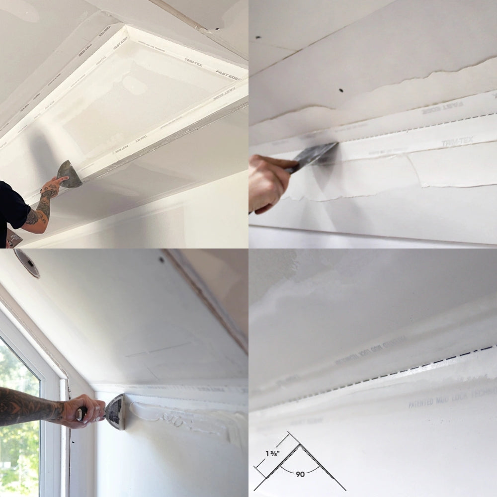 PERFIL FAST EDGE VINIL ROLLO 100P FE375R TRIMTEX