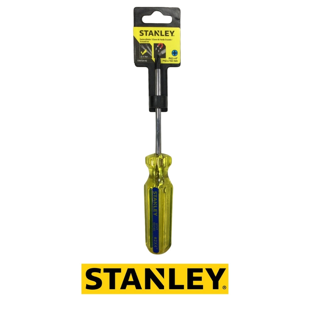 DESTORNILLADOR #2 X 4 PULGADAS  PRO PUNTA PHILLIPS (69-145) STANLEY