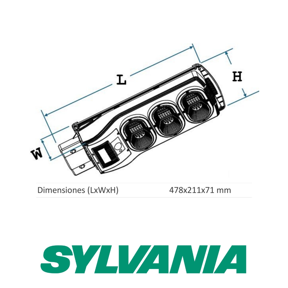 LAMPARA SOLAR LED LIGHT S150 DL START SYLVANIA