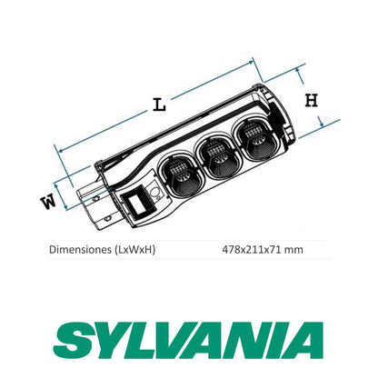 LAMPARA SOLAR LED LIGHT S150 DL START SYLVANIA