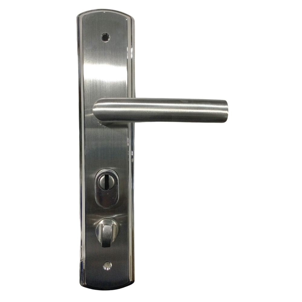 MANIGUETA PARA PUERTA MULTIPUNTOS PLATEADA IZQUIERDA SECURE