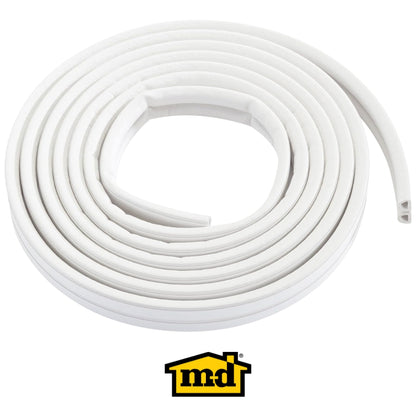 SELLO PERIMETRAL PARA PUERTAS Y VENTANAS 7/32 PULG X 3/8 PULG X 17 PIES BLANCO