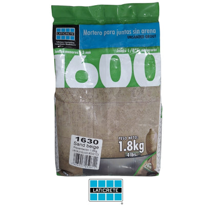 WALL GROUT 1630 SAND BEIGE - 1.8 KG