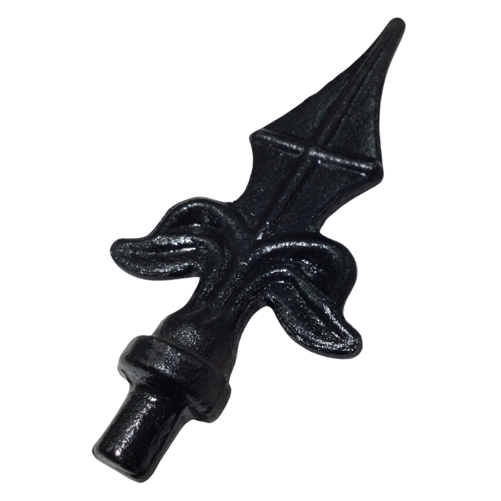 PUNTA  LANZA DECORATIVA DE HIERRO FORJADO 25X12mm - 124/1