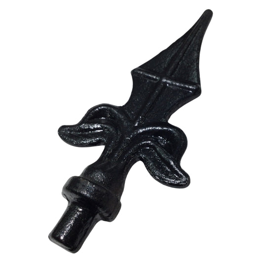 PUNTA  LANZA DECORATIVA DE HIERRO FORJADO 25X12mm - 124/1