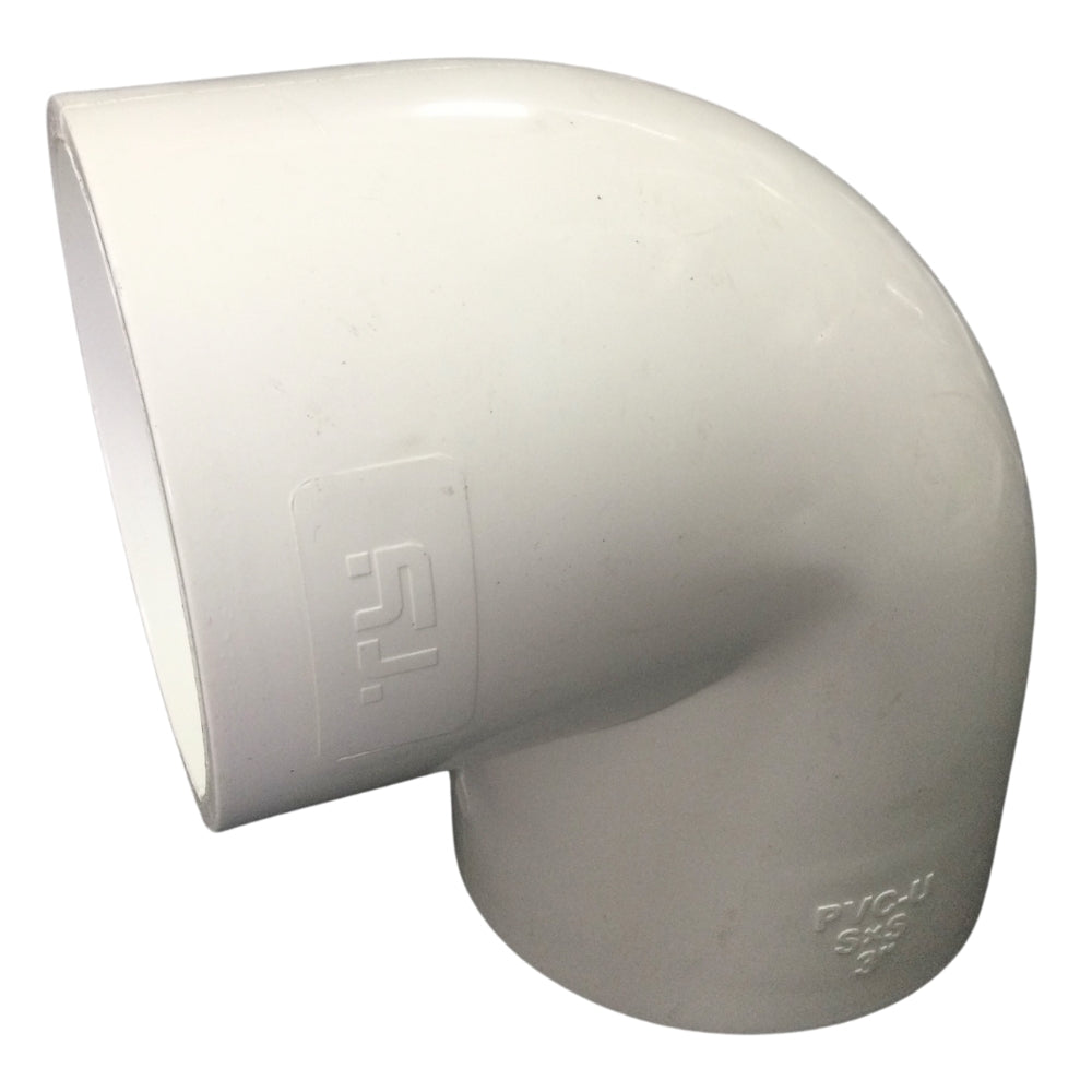 CODO 90° PVC 75MM-3 PULGADAS PRESION SCH-40 C/C