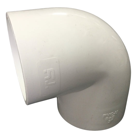 CODO 90° PVC 75MM-3 PULGADAS PRESION SCH-40 C/C