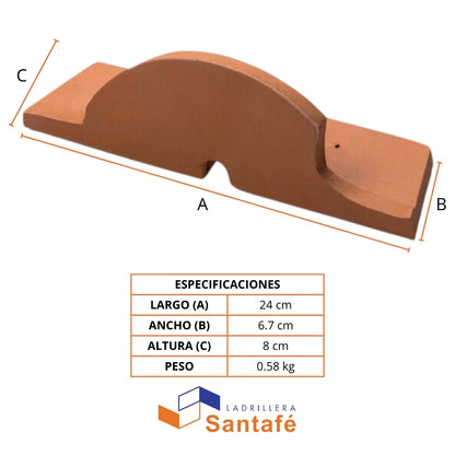 BIRD STOP NATURAL TERRACOTA SANTAFE 00000093