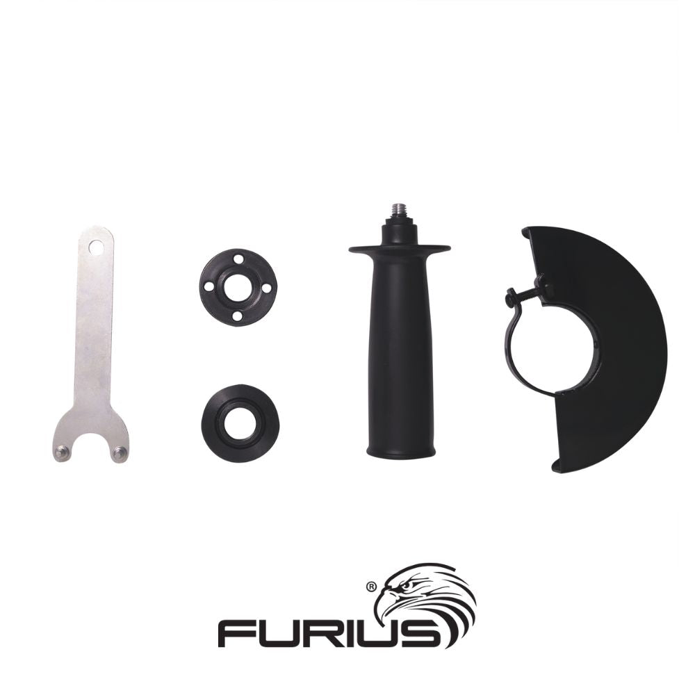 ESMERILADORA ANGULAR ELECTRICA 800W 4 1/2 115MM 12000RPM FURIUS