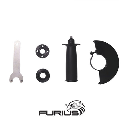 ESMERILADORA ANGULAR ELECTRICA 800W 4 1/2 115MM 12000RPM FURIUS