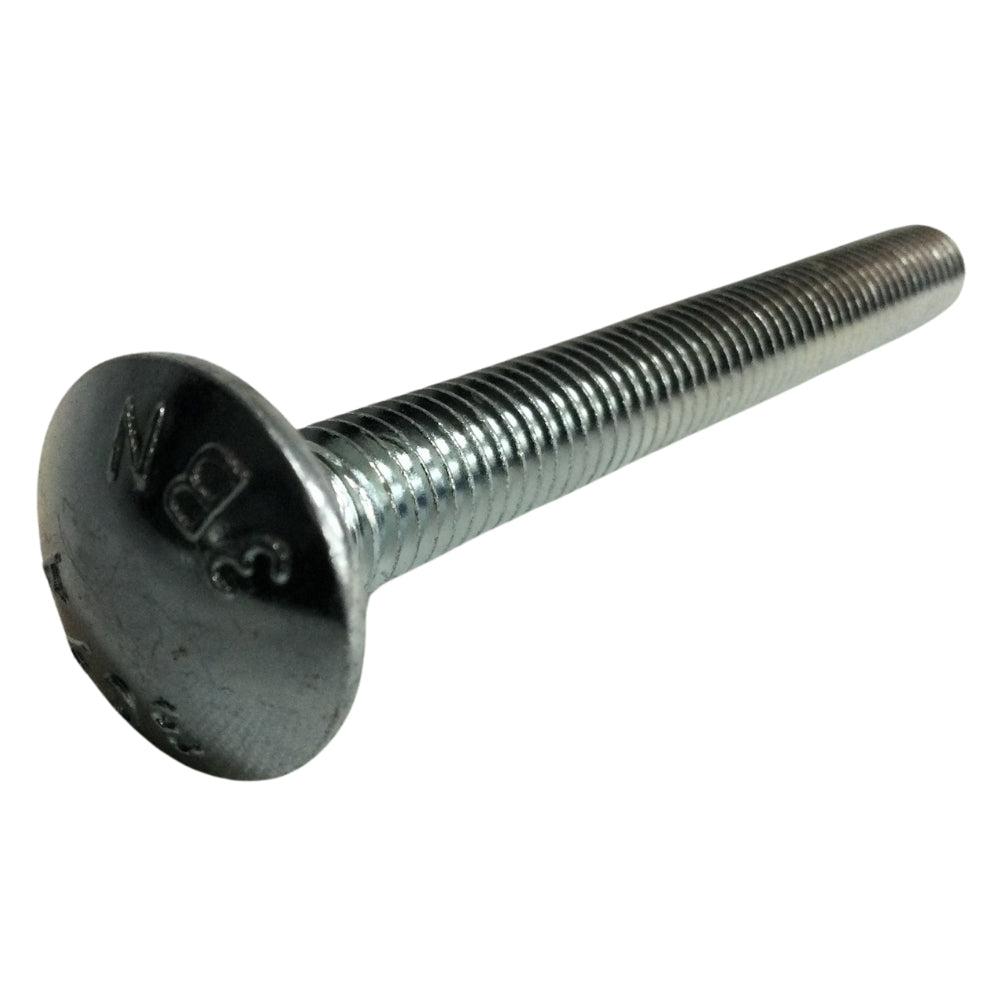 PERNO DE CARRUAJE ZINCADO ACERO GRADO 2 3/8 PULGADAS-16 x 3-1/2 PULGADAS ROSCA ESTANDAR