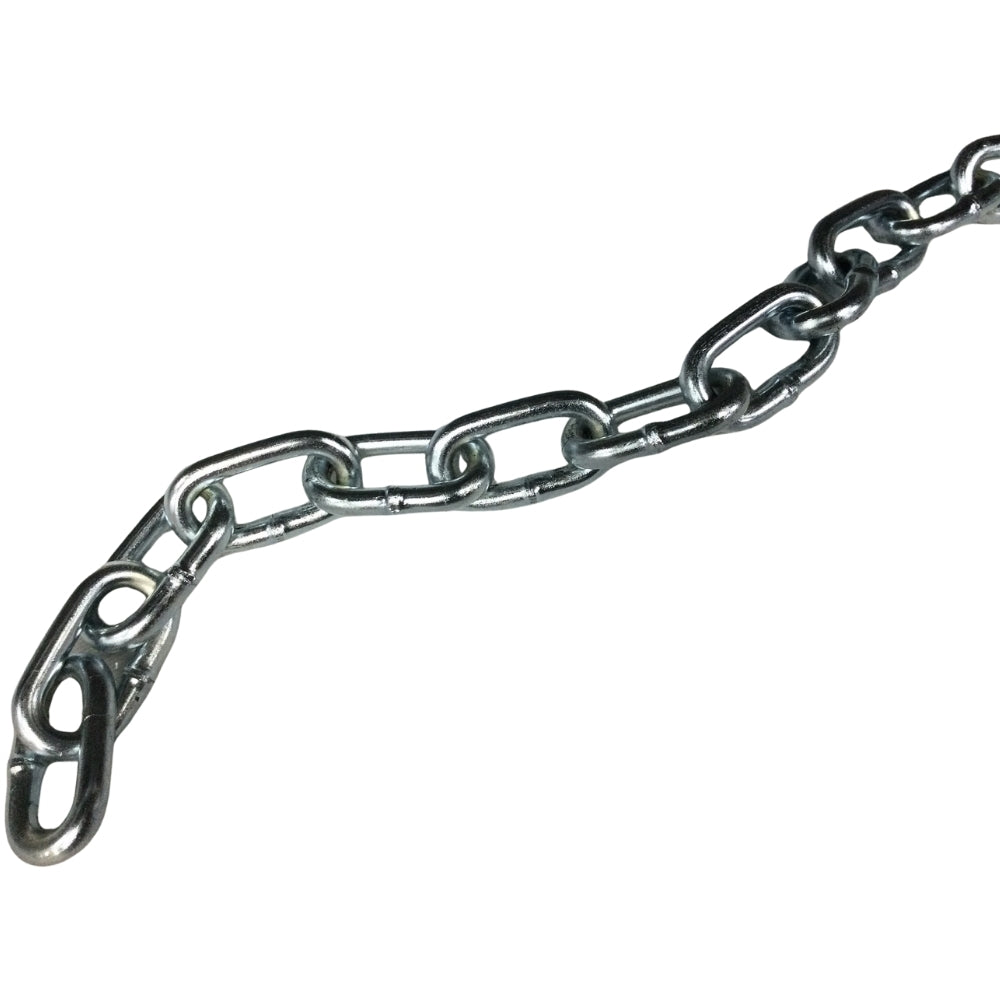 CADENA DE BOBINA DE ESLABON 3/16" DE ACERO GRADO 30 GALVANIZADA - METRO