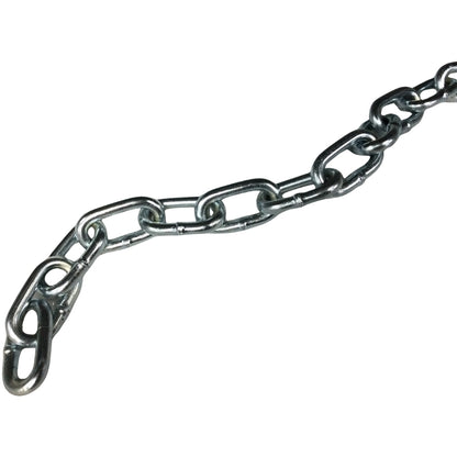CADENA DE BOBINA DE ESLABON 3/16" DE ACERO GRADO 30 GALVANIZADA - METRO