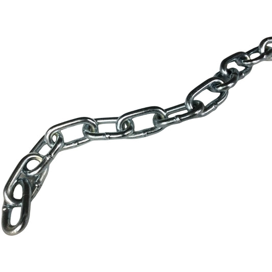 CADENA DE BOBINA DE ESLABON 3/16" DE ACERO GRADO 30 GALVANIZADA - METRO