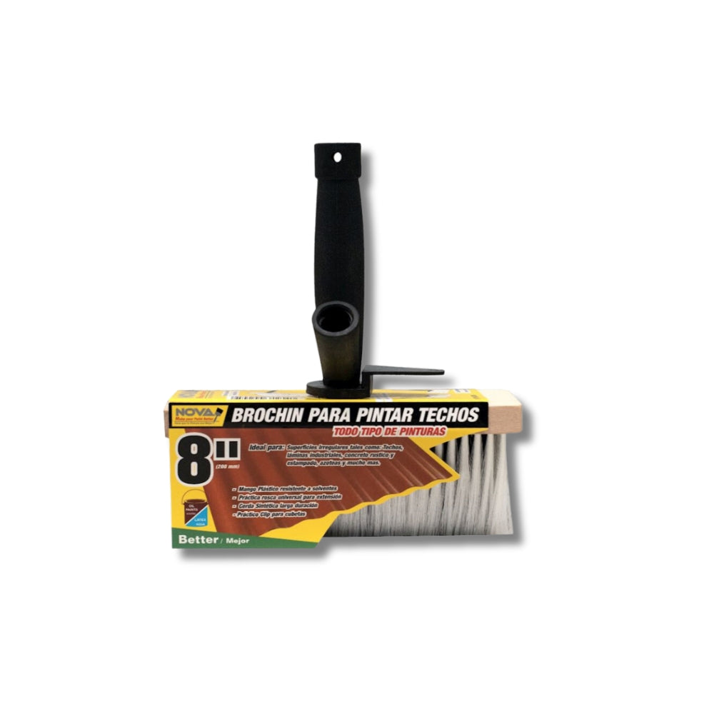 BROCHIN NOVA P/PINTAR TECHOS 8 PULGADAS K1700-80W