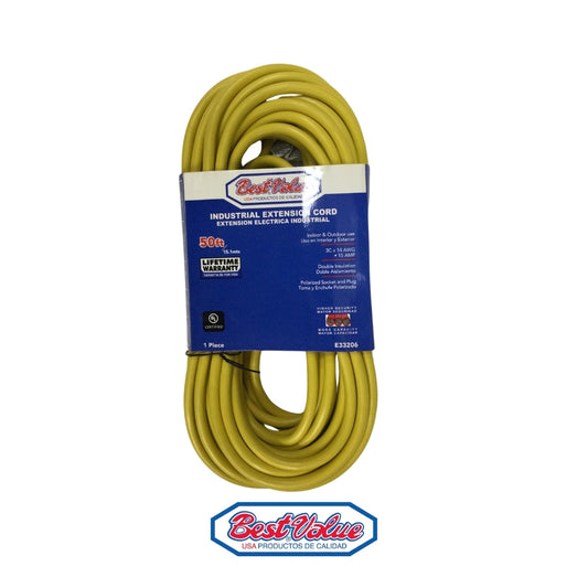 EXTENSION ELECTRICA USO PROFESIONAL 50'- 3XAWG14