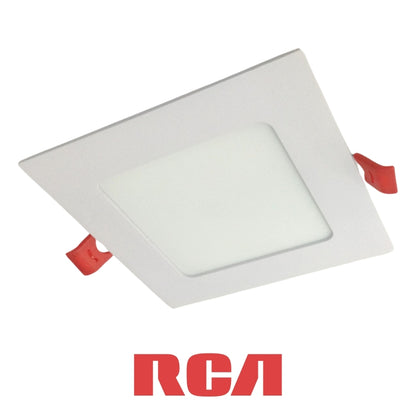 PANEL LED EMPOTRABLE CUADRADO LUZ DIA 6W 85-277V 390LM RCA (RLSLD6W)