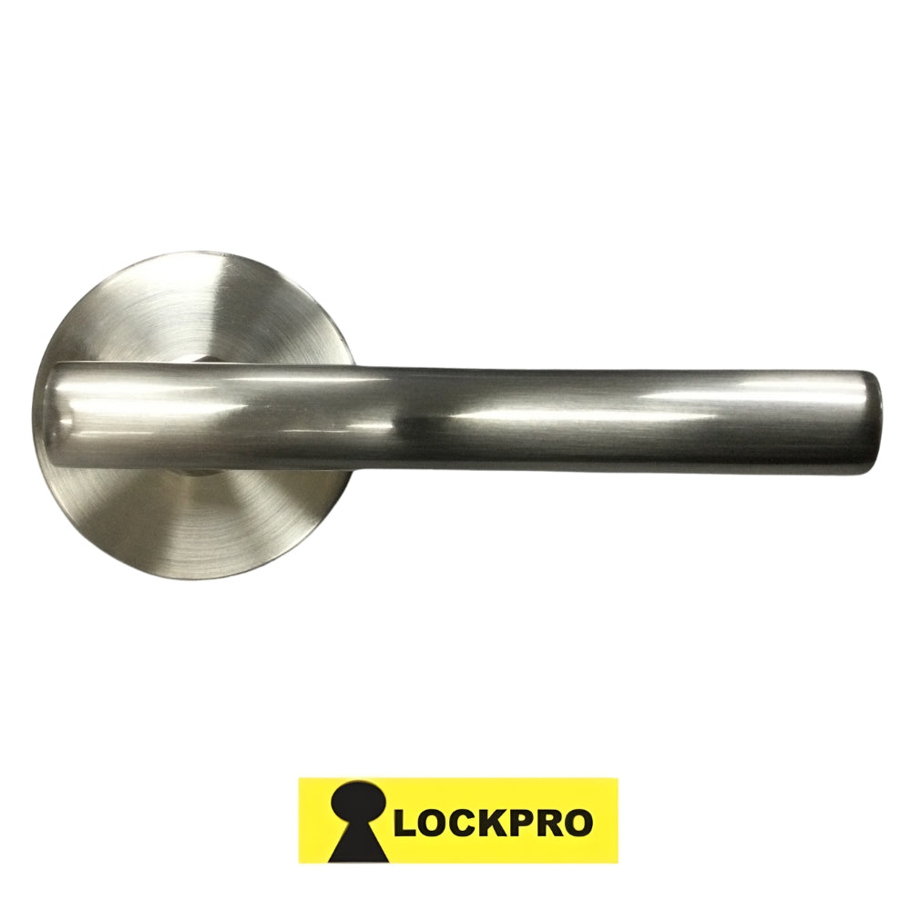 CERRADURA DE MANIJA DE PASO SATIN NIQUEL 50252-PS LOCKPRO