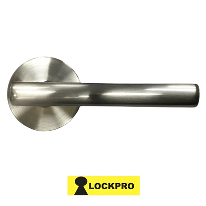 CERRADURA DE MANIJA DE PASO SATIN NIQUEL 50252-PS LOCKPRO