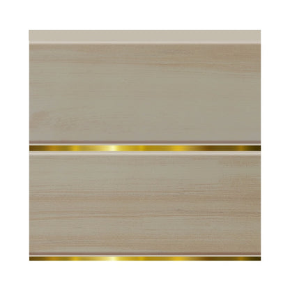 CIELO RASO DE PVC COTTA ORO CON DIVISION 7mm X 20cm X 5.9m (1.18m2) SKYLINE