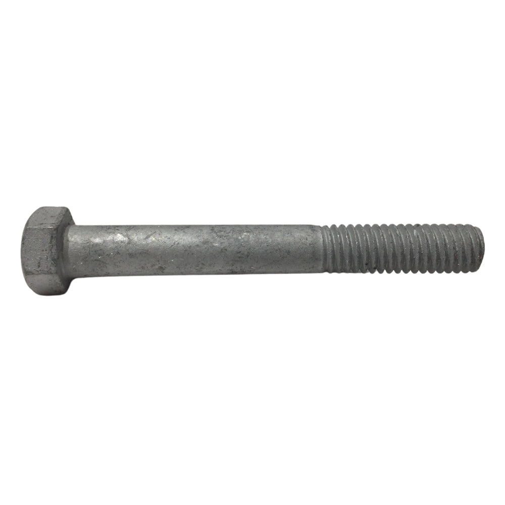 PERNO HEXAGONAL GALVANIZADO EN CALIENTE 3/8 PULGADAS-16 x 3 PULGADAS ROSCA ESTANDAR