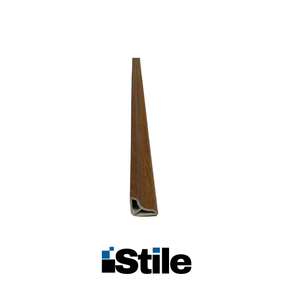 MOLDURA ESQUINERA PARA PISO PVC-SPC3005 2400X28X15MM