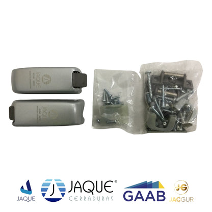 BARRA ANTIPANICO VERTICAL 2 PUNTOS DE CIERRE ALTO TRAFICO PUERTAS  DOBLES  CERTIFICADO UL