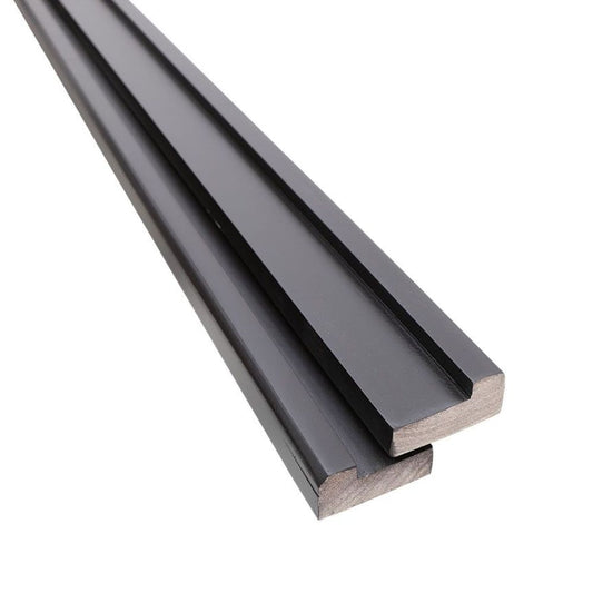 MARCO DE MADERA PINO PARA PUERTAS 9 CM X 3.5 CM COLOR WENGUE