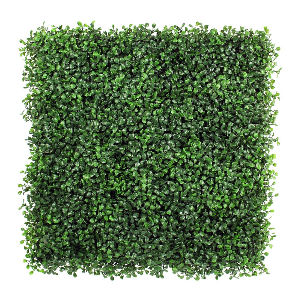 FOLLAJE ARTIFICIAL PARA PARED 50X50CM DE 4 CAPAS DARK GREEN A001