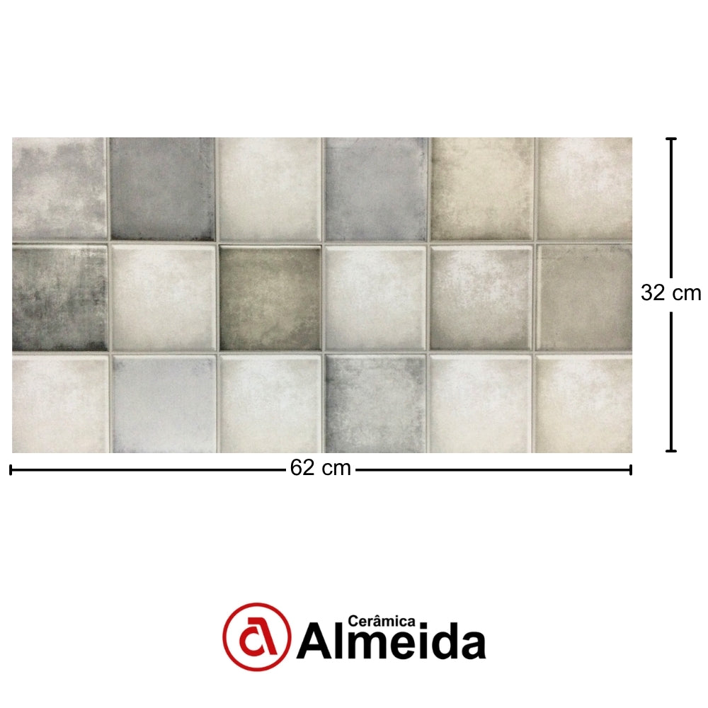 REVESTIMIENTO CERAMICO ALMEIDA 32HDA26 32x62CM 1.95M2/CAJA