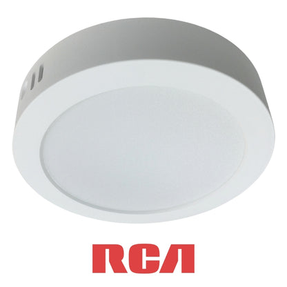 PANEL LED REDONDO SOBREPONER 12W 960LM 3000K/4000K/6500K 85-277V 175*36 MM RCA (RLCRLN12W)