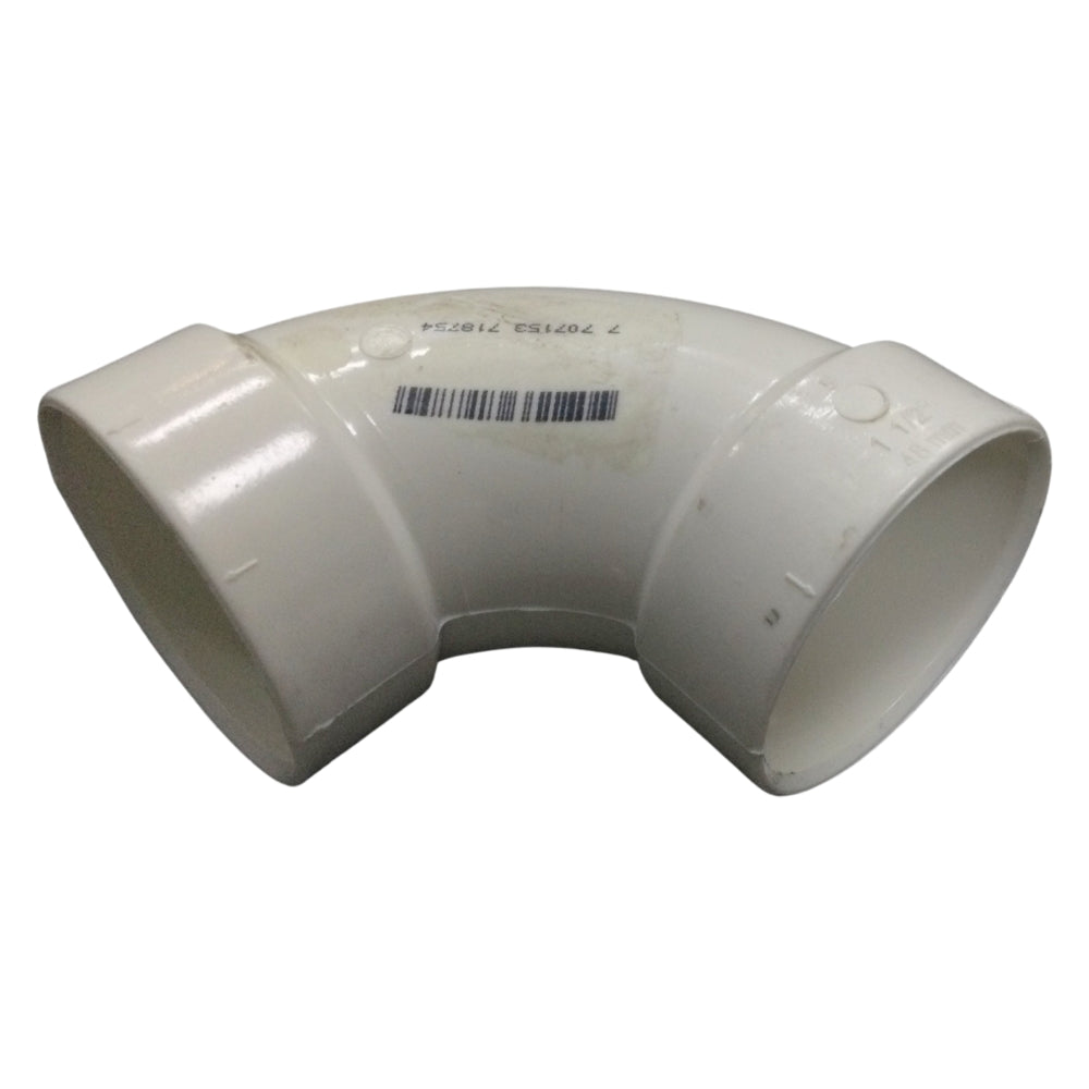 CODO 90º PVC 1-1/2 PULGADAS SANITARIO SCH-40 CC