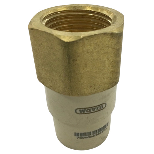 ADAPTADOR HEMBRA CPVC CTS ROSCA METAL 1/2 PULGADAS