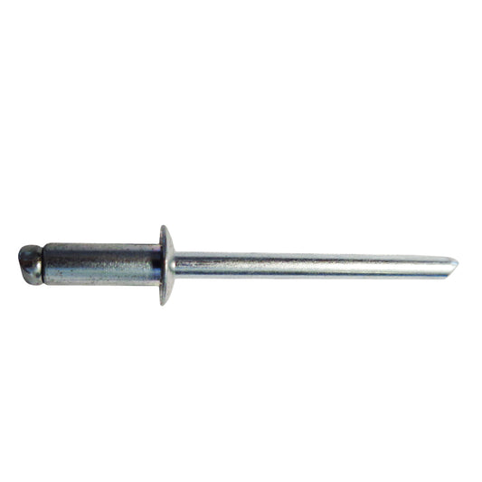 REMACHE CIEGO GALVANIZADO   5/32  PULGADAS DE ESPESOR  X 0.425 PULGADAS ALTO DE CABEZA