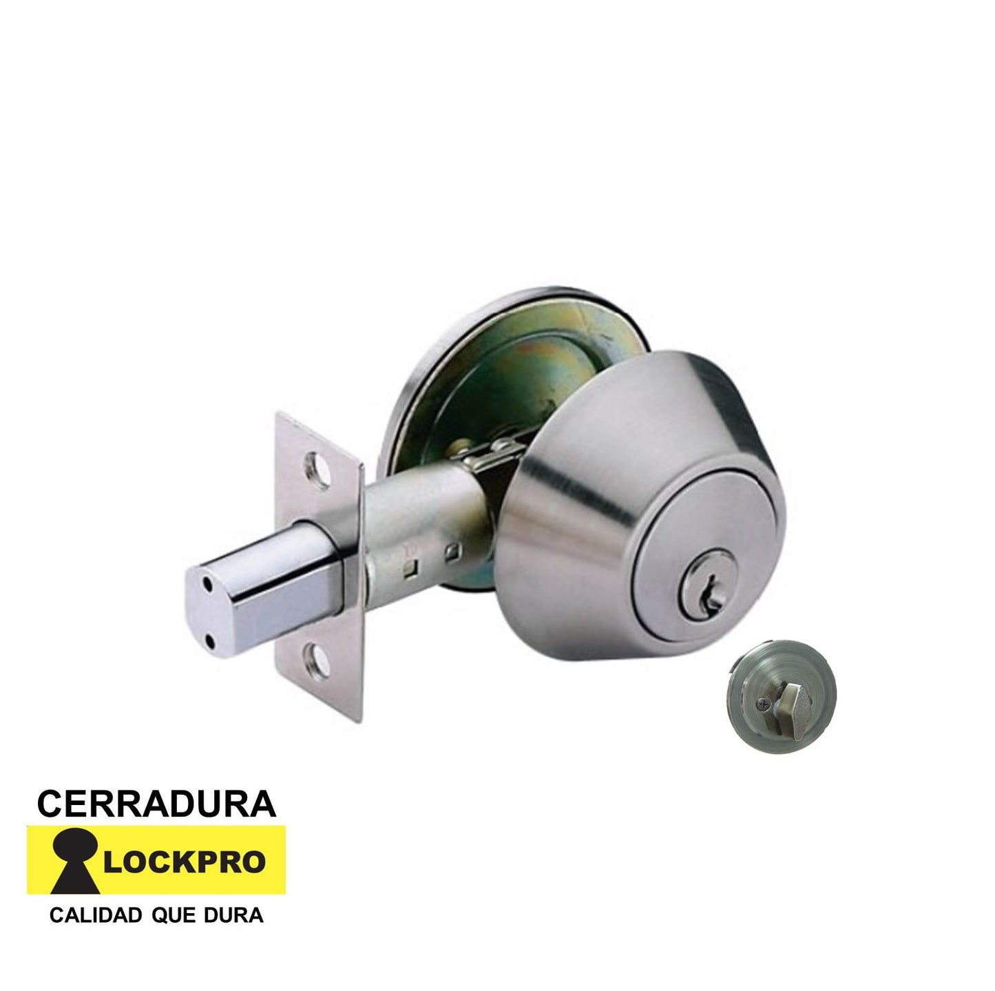 CERROJO LLAVE-MARIPOSA SATIN NIQUEL 101 LOCKPRO