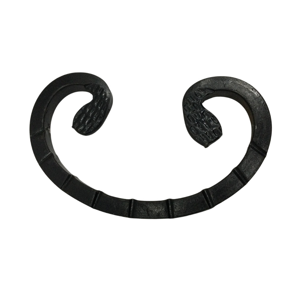ESPIRAL DE HIERRO FORJADO 8X8X73X122mm - 81/7