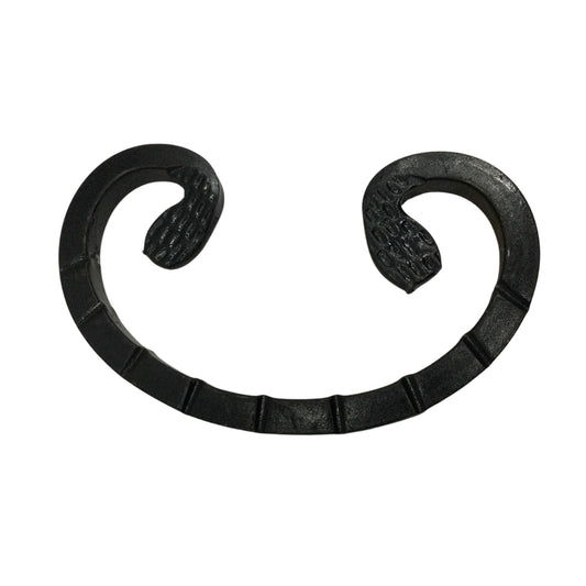 ESPIRAL DE HIERRO FORJADO 8X8X73X122mm - 81/7