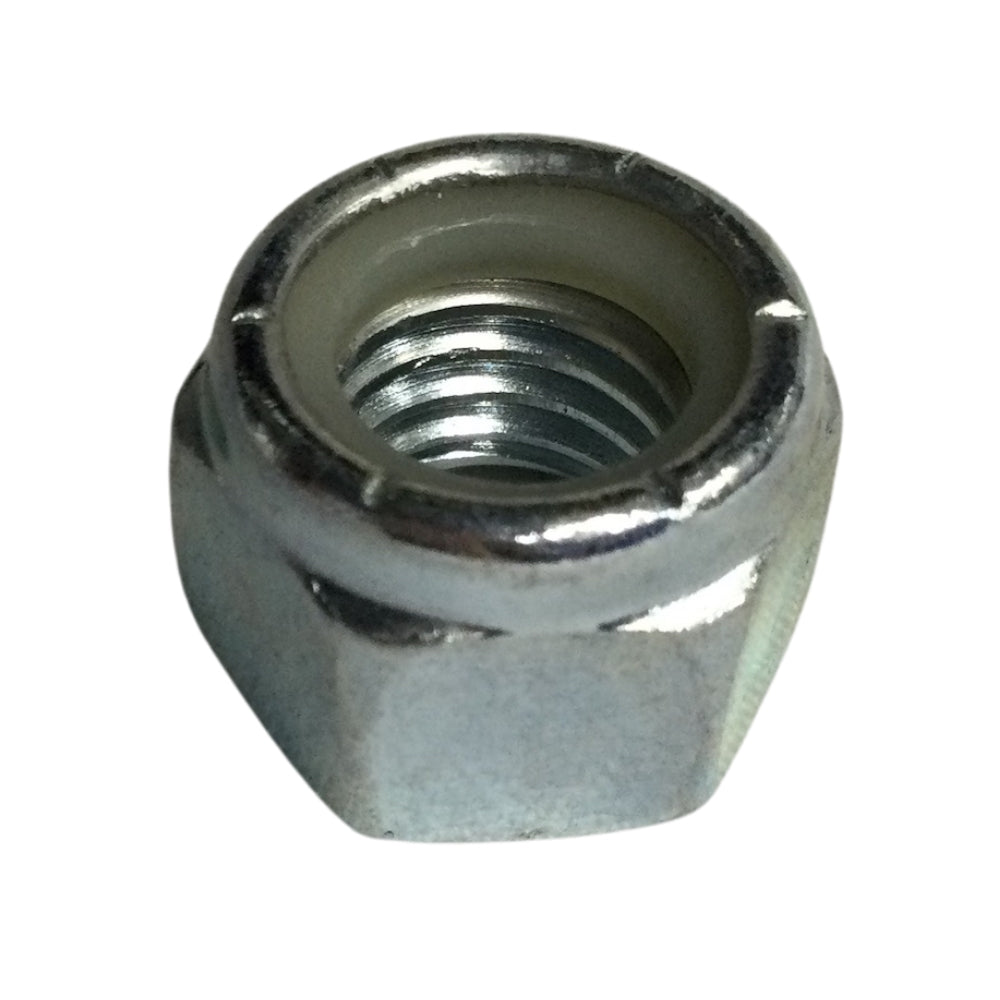 TUERCA AUTOBLOCANTE INSERTO NYLON ACERO GRADO 2 1/2 PULGADAS-13 ROSCA ESTANDAR